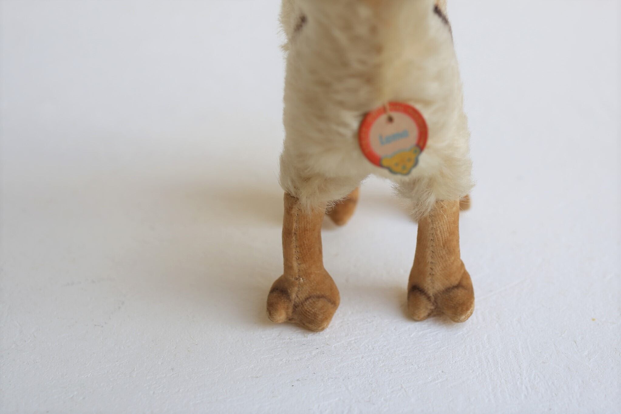 ドイツ ヴィンテージ Steiff シュタイフ リャマ『Lama』17cm(カタログ