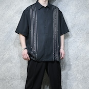 design embroidery rayon shirt