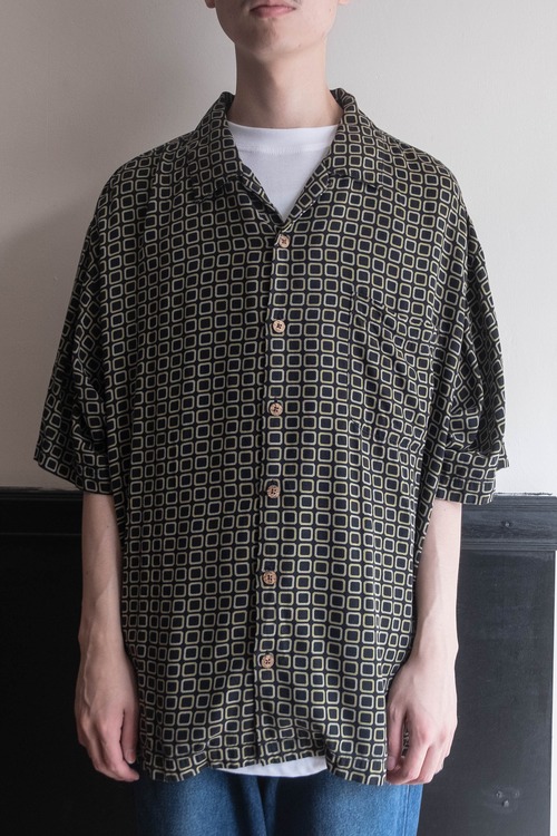 Villini ウォッシャブルシルク S/Sシャツ 280B
