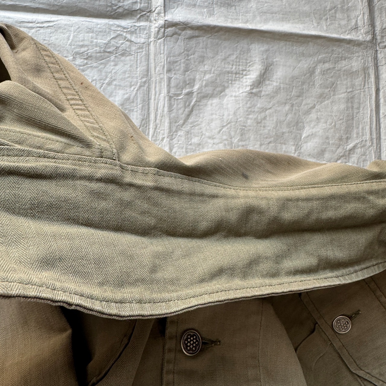 US Army M-41 HBT シャツジャケット 40s 画像13