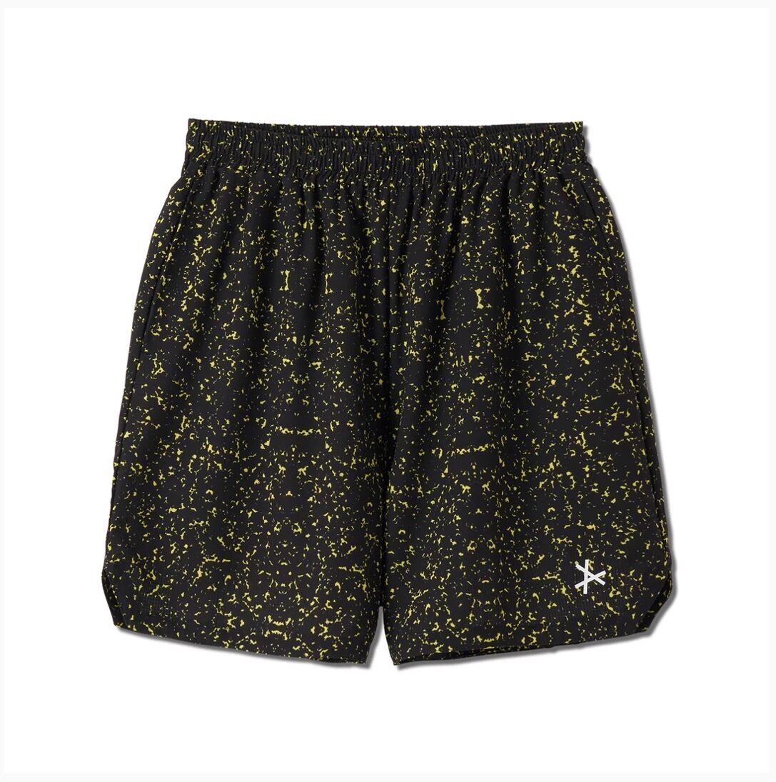 TIDELINE CAMO WIDE 5.5″ SHORTS(ブラック) | ONELIFE