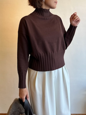 Rinascente Donna / ウール無しボトルネックニット