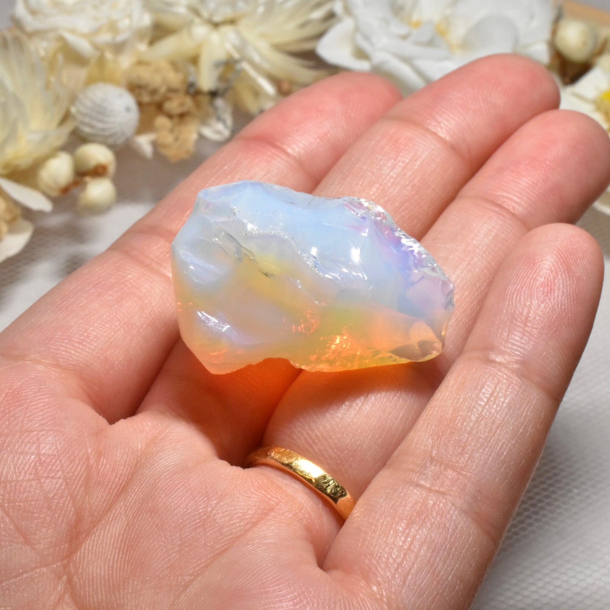 アンダラクリスタル　56.4㎝　インドネシア産　アンダラ　葡萄　グレープカラー fit=scale-down,w=1200