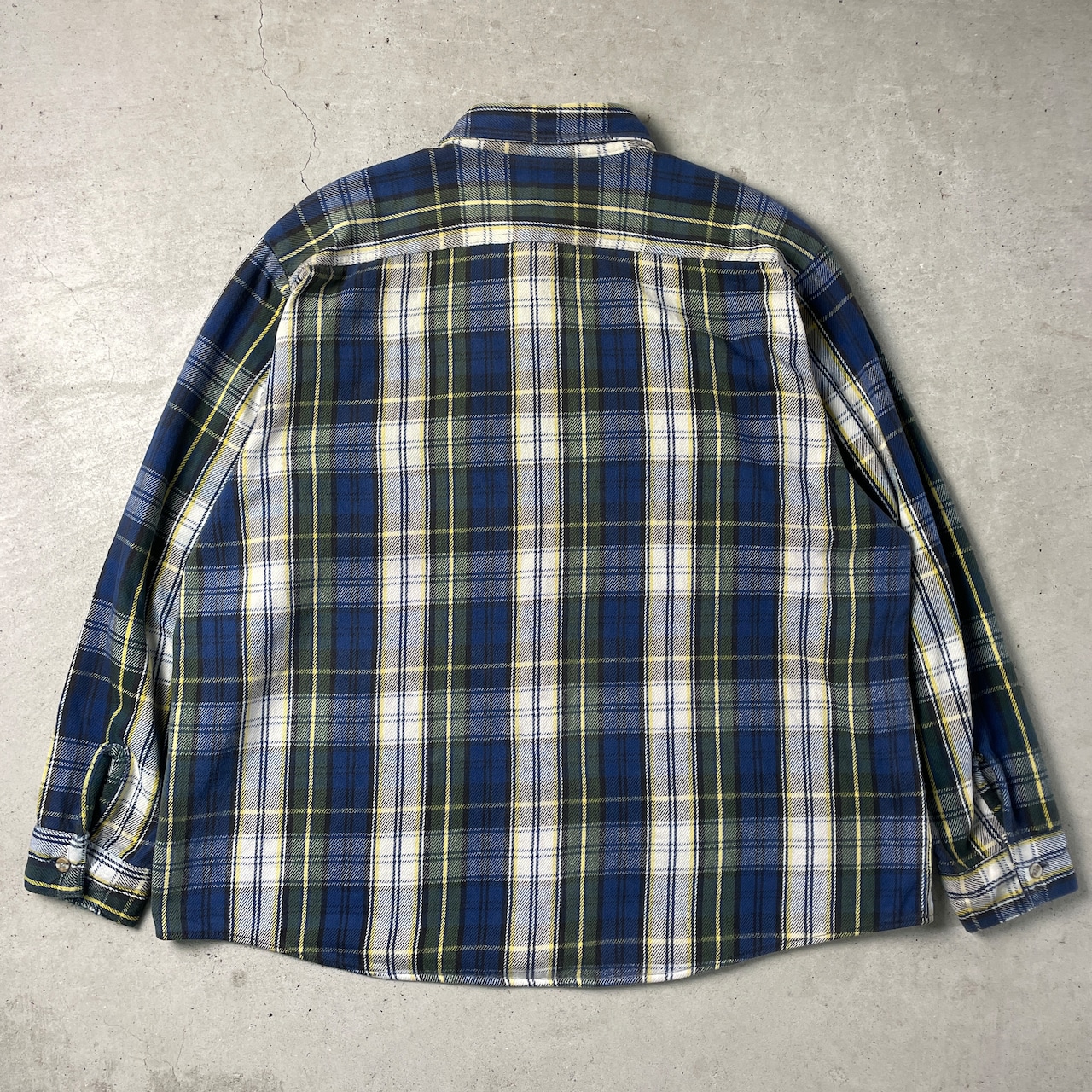 90年代 FIVE BROTHER ファイブブラザー 長袖 ヘビーネルシャツ 