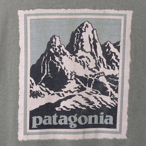 美品 L L/S T-Shirt 97年 USA製 Mountain Logo Patagonia パタゴニア マウンテンロゴ 山ロゴ 長袖Tシャツ