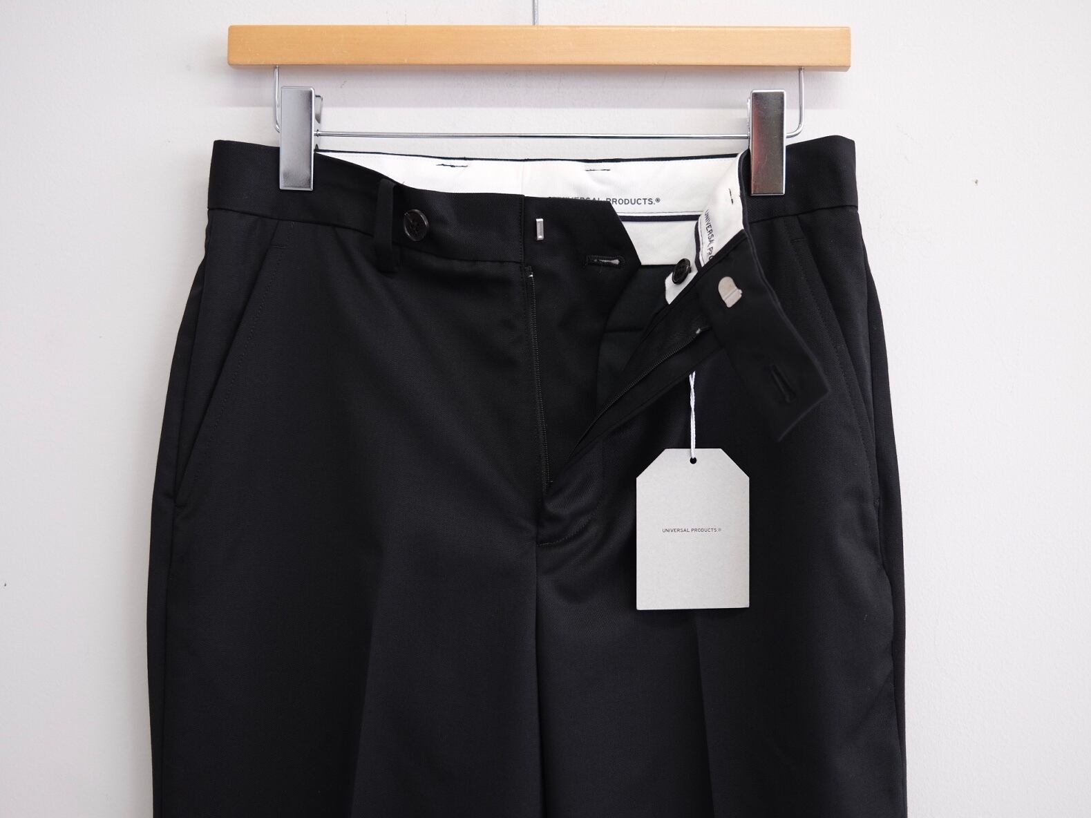 UNIVERSAL PRODUCTS.” WOOL STRAIGHT TROUSERS” | Lapel online store