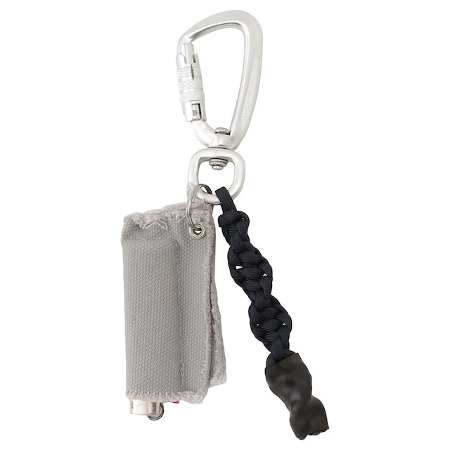 Carabiner with Lighter case / Gray