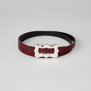 BELT RIBBON 13 SILVER