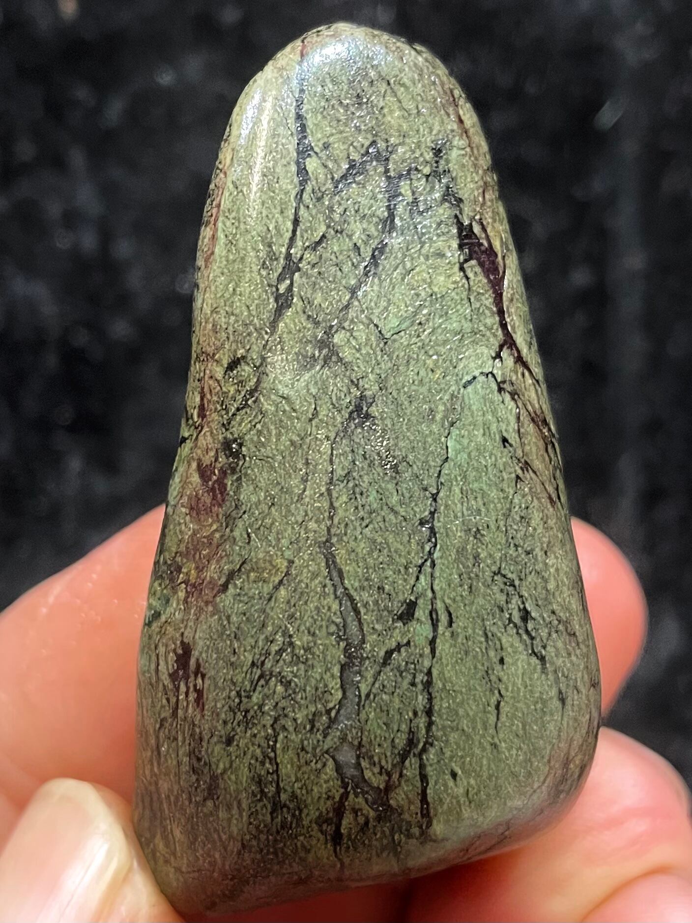 2) 「神居古潭」研磨原石G