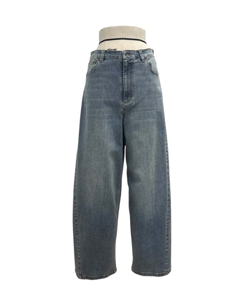 無地バレルレッグパンツ 836639 ayane アヤン 4月末入荷予定 2026年3月展示会 MID SUMMER COLLECTION