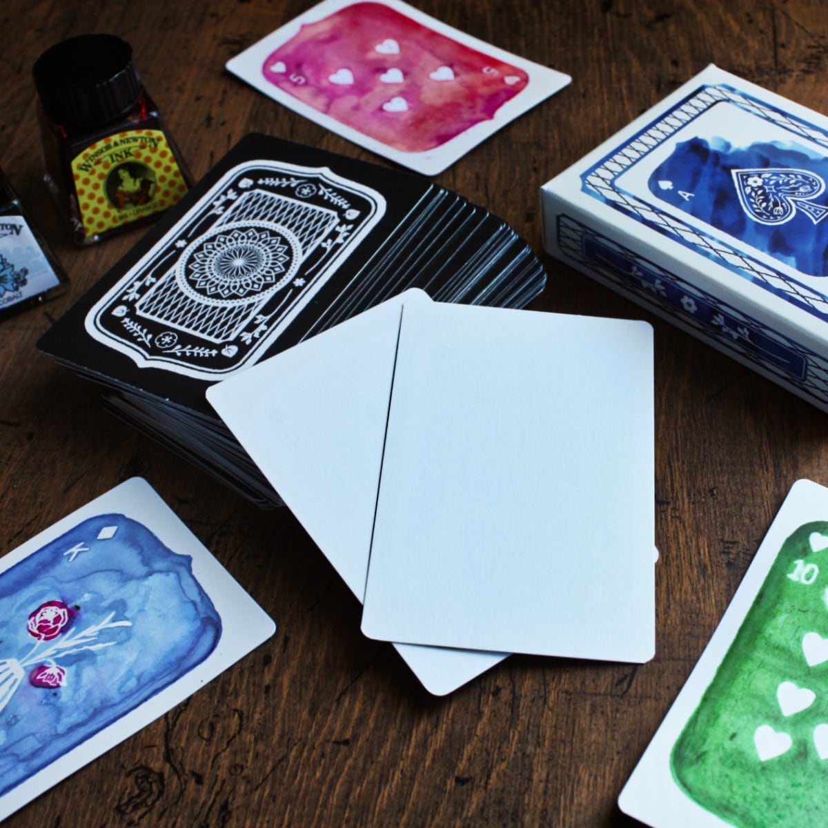 ぬりたくり絵トランプ | Kino.Q