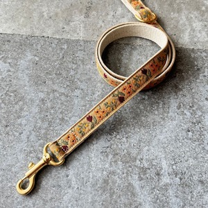 リード Tyrol flower beige 2cm幅