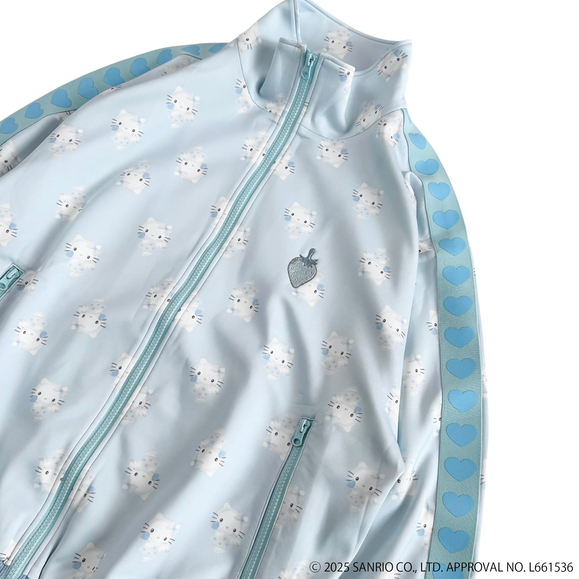 ハローキティ(エンジェル) ブルー トラックジャケット