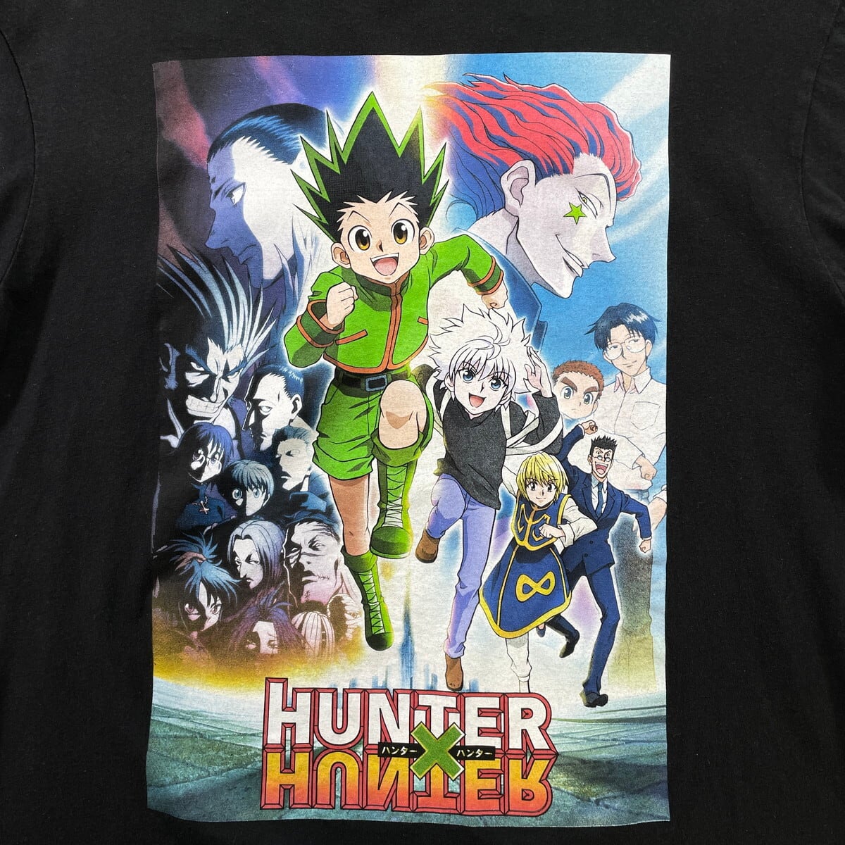 HUNTER HUNTER キャラクターTシャツ Lサイズ HUNTER×HUNTER ハンターハンター アニメ キャラクター プリントTシャツ