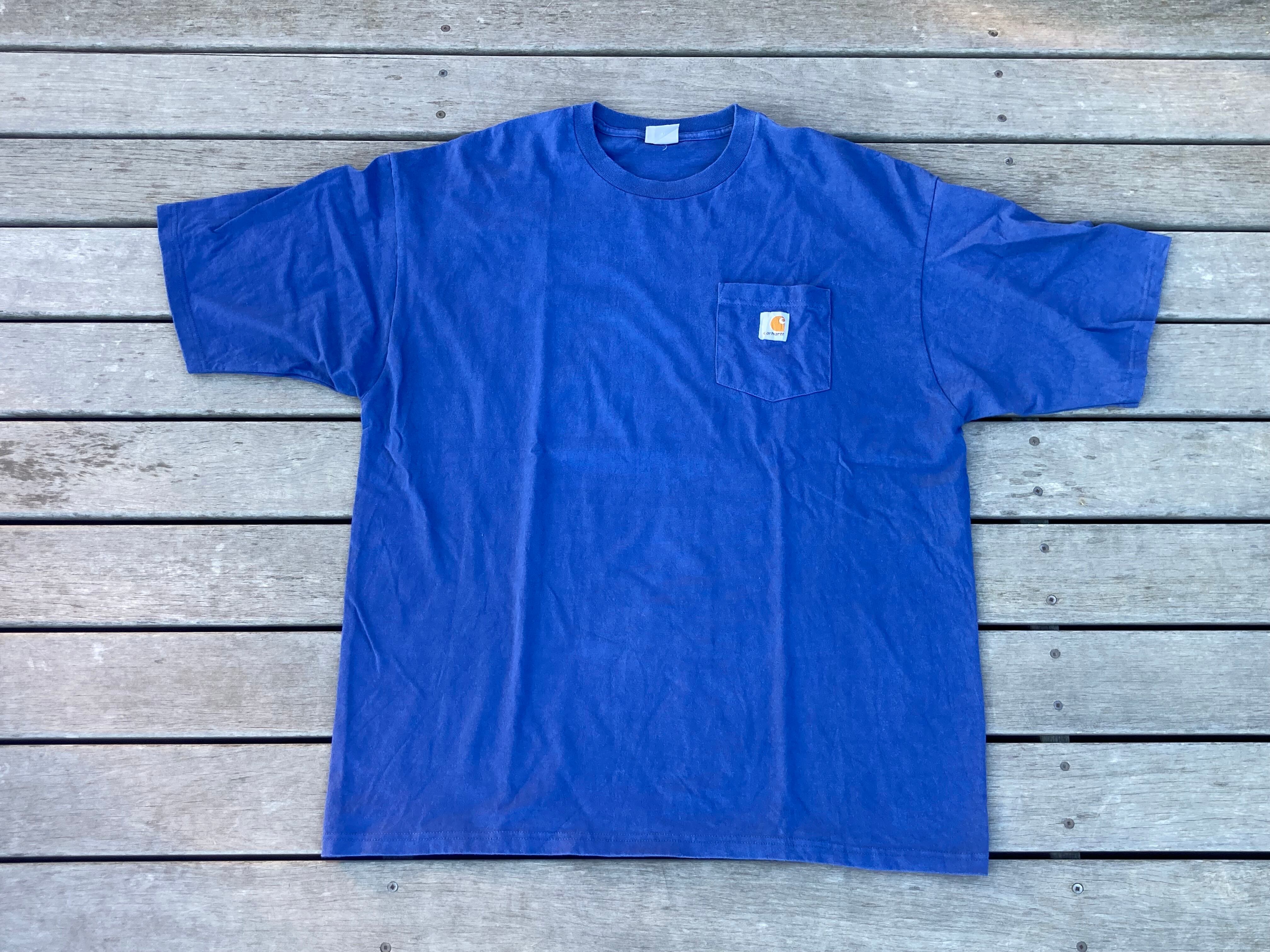 CARHARTT 90s pocket tee NAVY