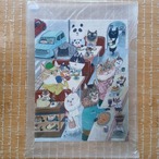 《クリアファイル》カワダクニコ　喫茶店