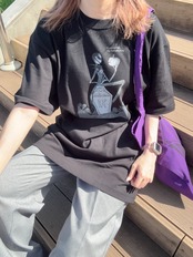 ナイトメアー・ビフォア・クリスマス/Tシャツ/ブラック/CHNBCST2609-01