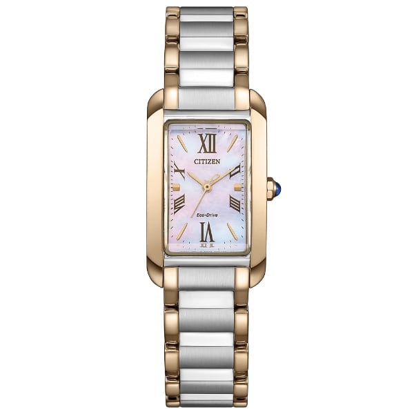 CITIZEN L シチズン エル SQUARE Collection エコドライブ 5気圧防水 レディース腕時計 EW4624-54Y