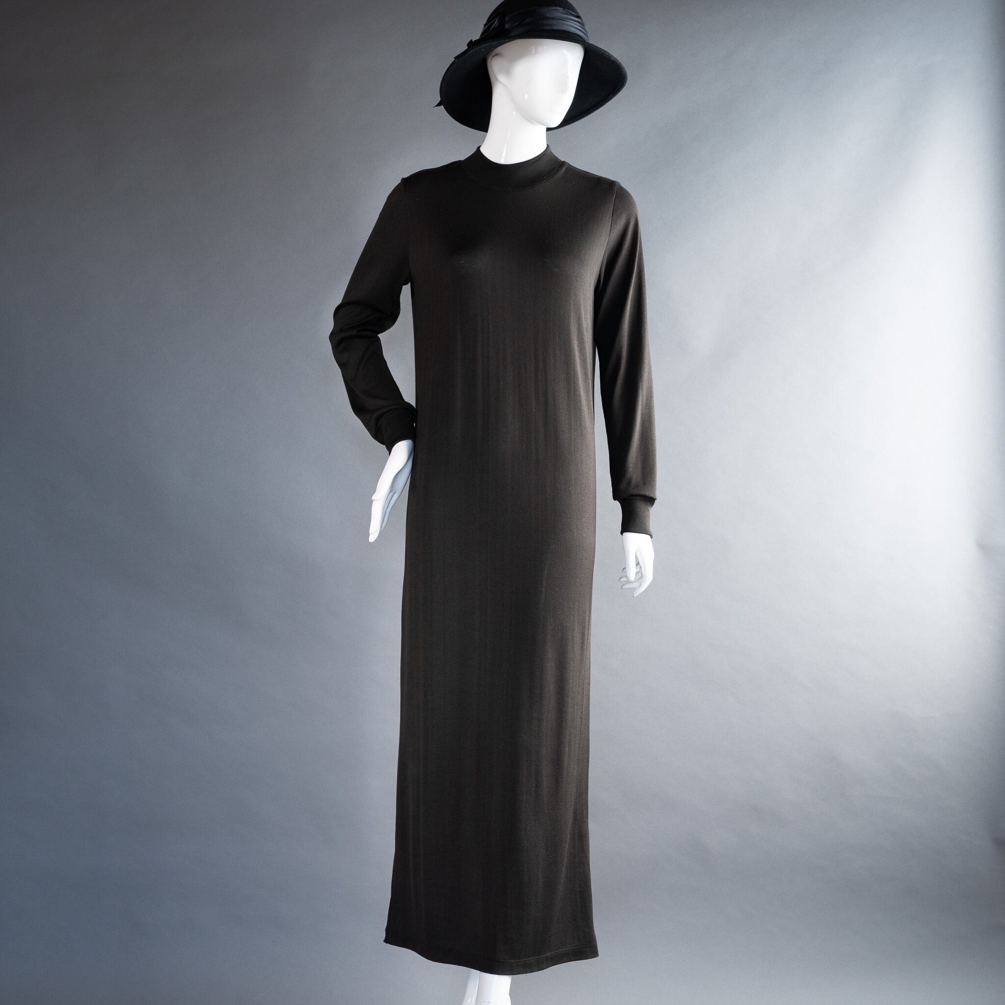 Nu Life in Silk 天竺モックネック ワンピース | Basara