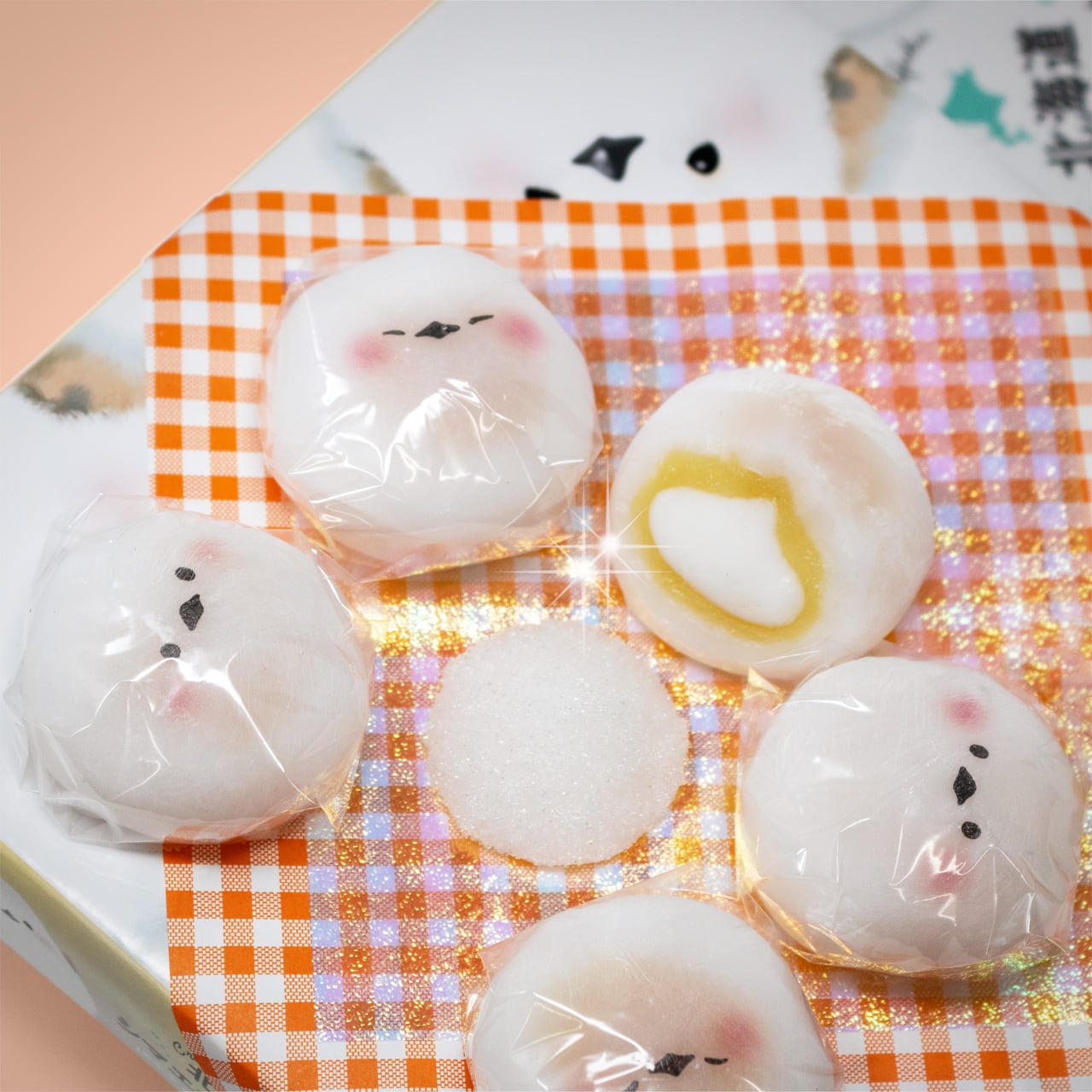 Hokkaido Shima Enaga Birds Featured Cream Mochi 9pcs (2 sets for $100 ...