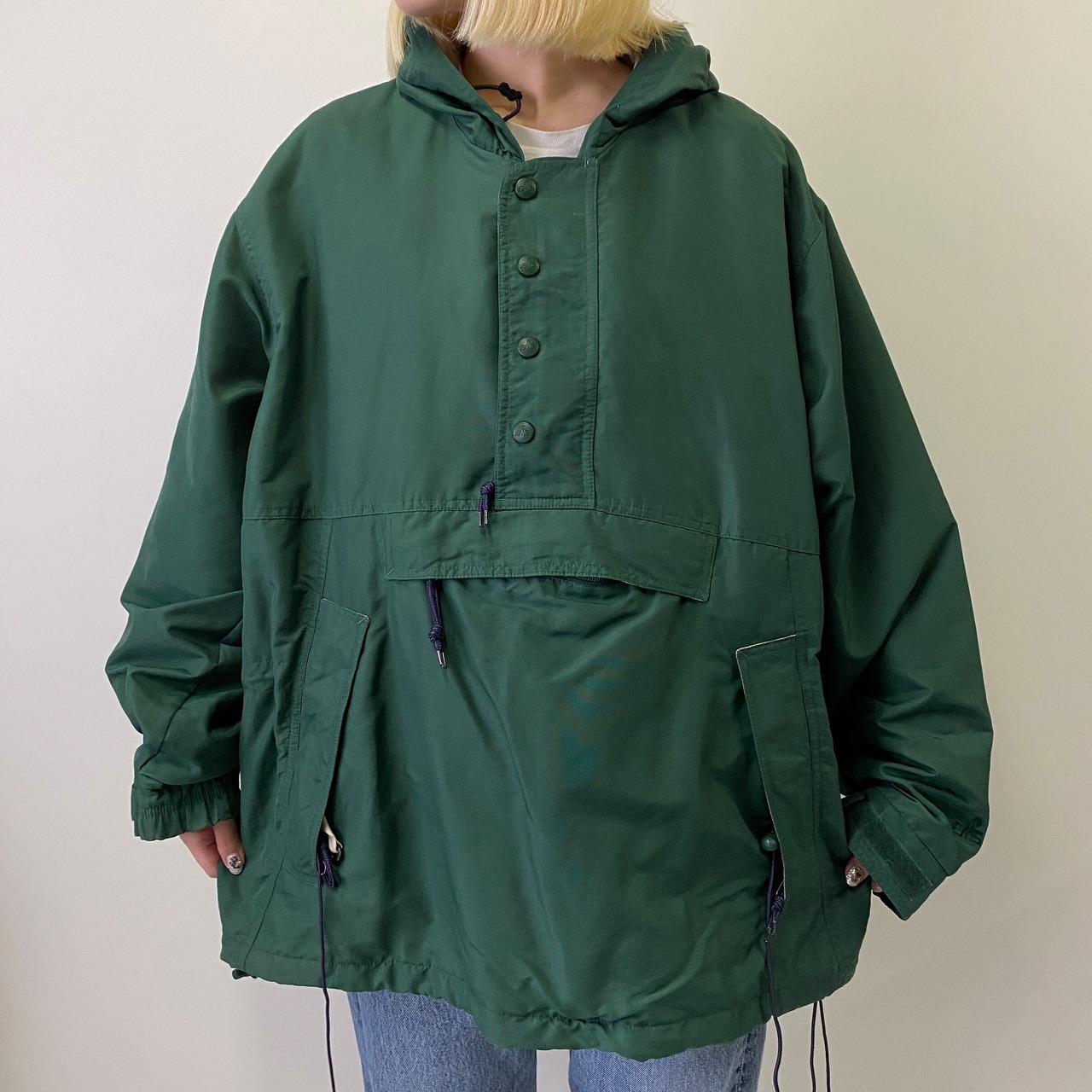 90年代 EMS イーエムエス ハーフジップ プルオーバー マウンテン 