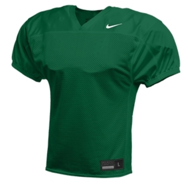 NIKE 練習用ジャージ/メッシュ カラー：グリーン アメフト