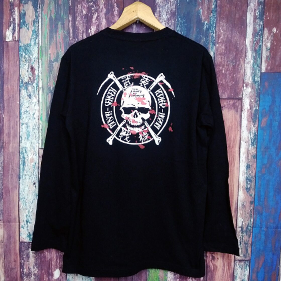 武装戦線 T.F.O.A 長袖 黒色 Tシャツ 選べる3サイズ M,L,XL 送料無料 