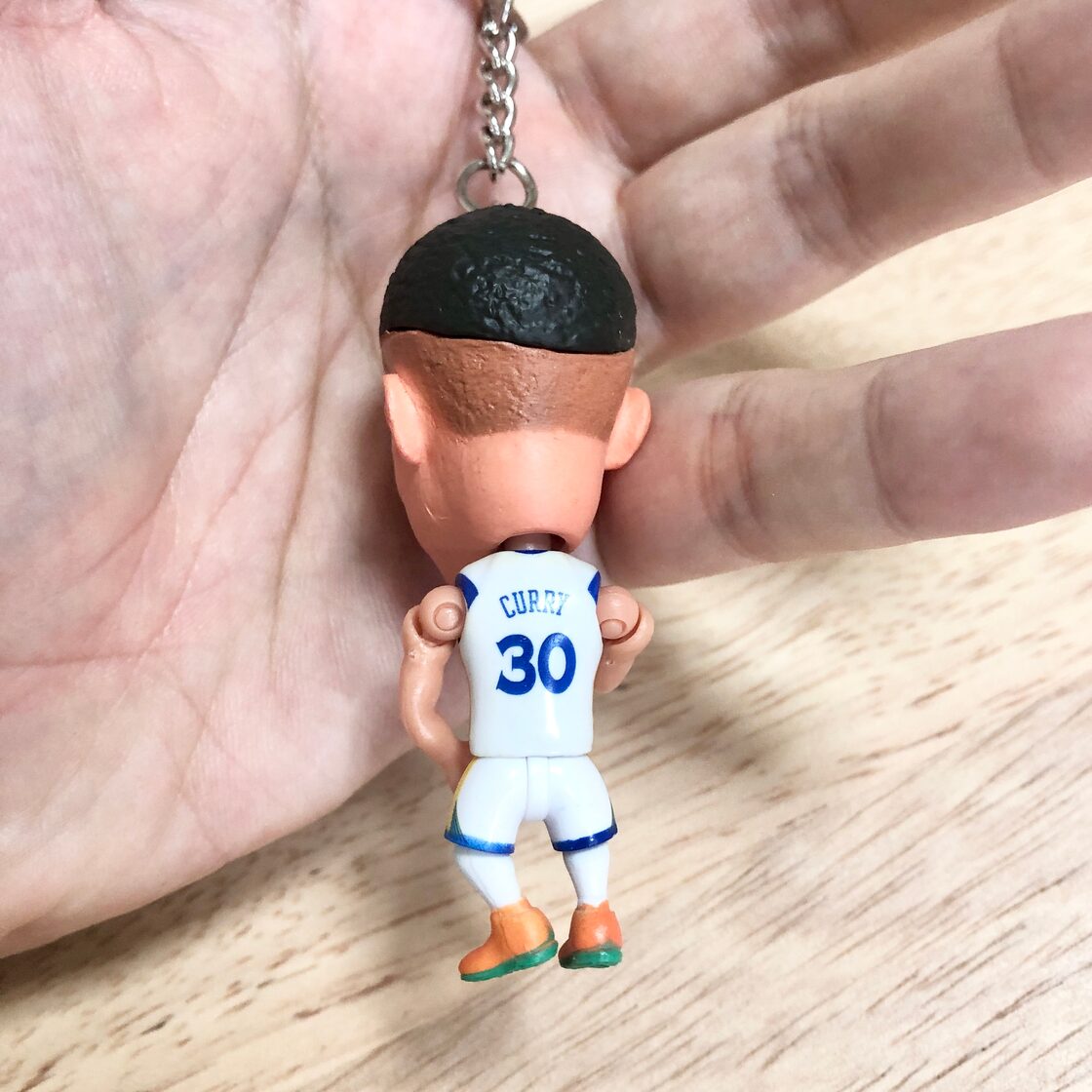 Stephen Curry キーホルダー NBA ステフィンカリー バスケ keychain 
