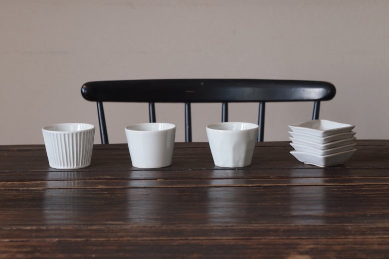 濱田窯 白磁蕎麦猪口 | 陶屋なづな