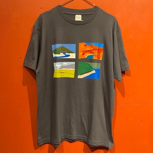 【MOMSDSN】Tシャツ（鉄道風景）