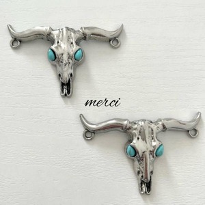 バッファローターコイズコネクター /アンティーク/ボヘミアン/エスニック/ネイティブ