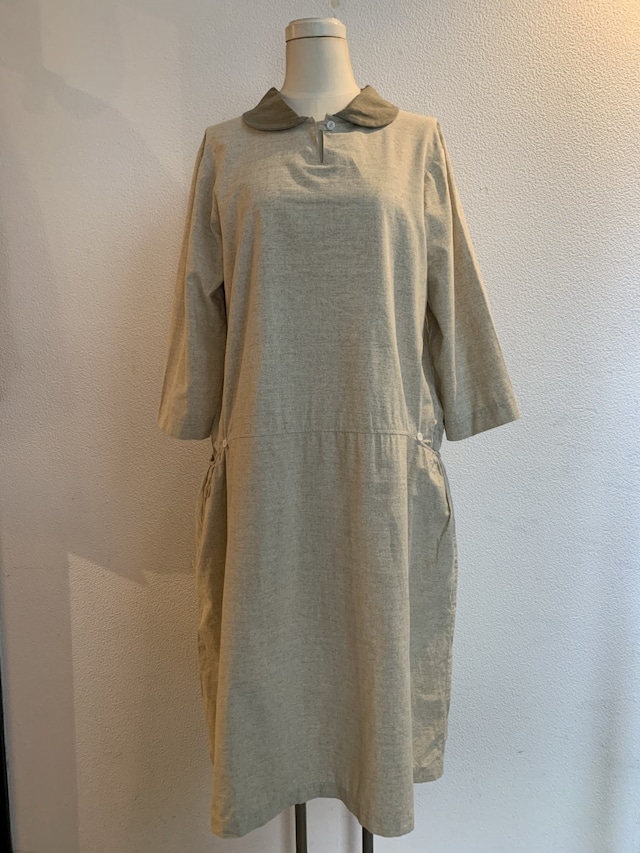 1960's Round Collar One-Piece