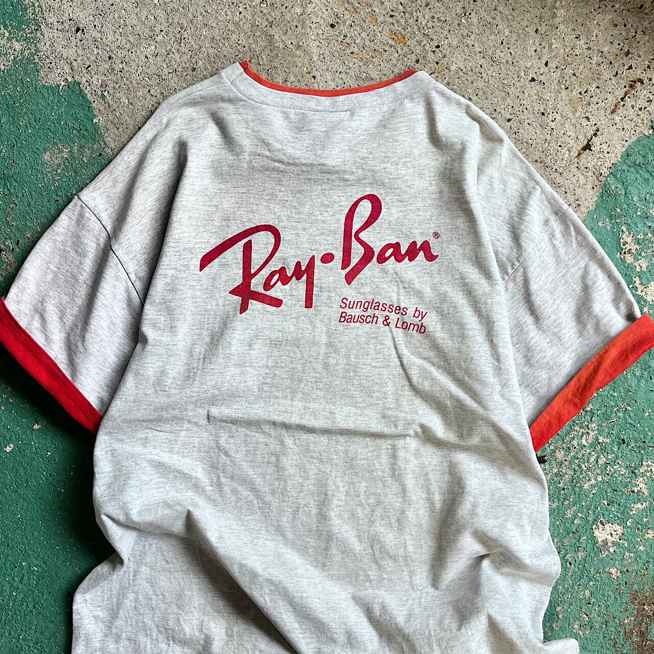 90s RayBan ヴィンテージフォトT 90s RayBan ヴィンテージフォトT