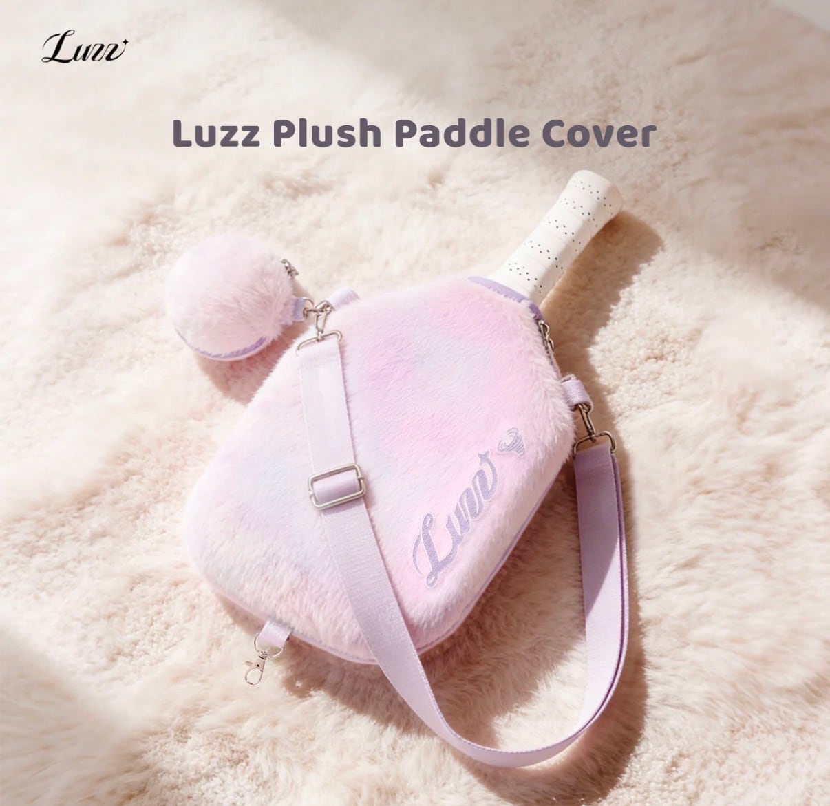 LUZZ PICKLEBALL Paddle Cover with Shoulder Strap ピックルボール