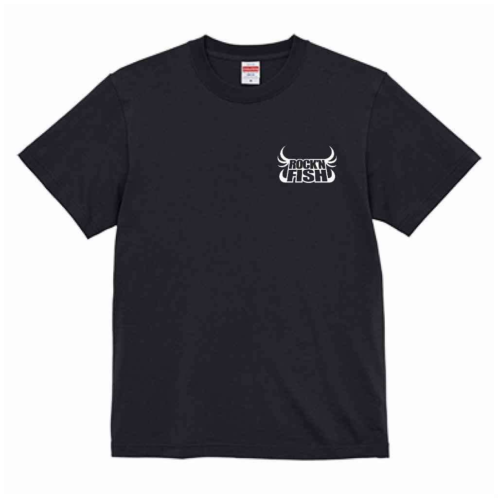 Brookカーブフィッシュ Tシャツ Mサイズ 黒 74f621620ee199376b2fb5d7dd704c