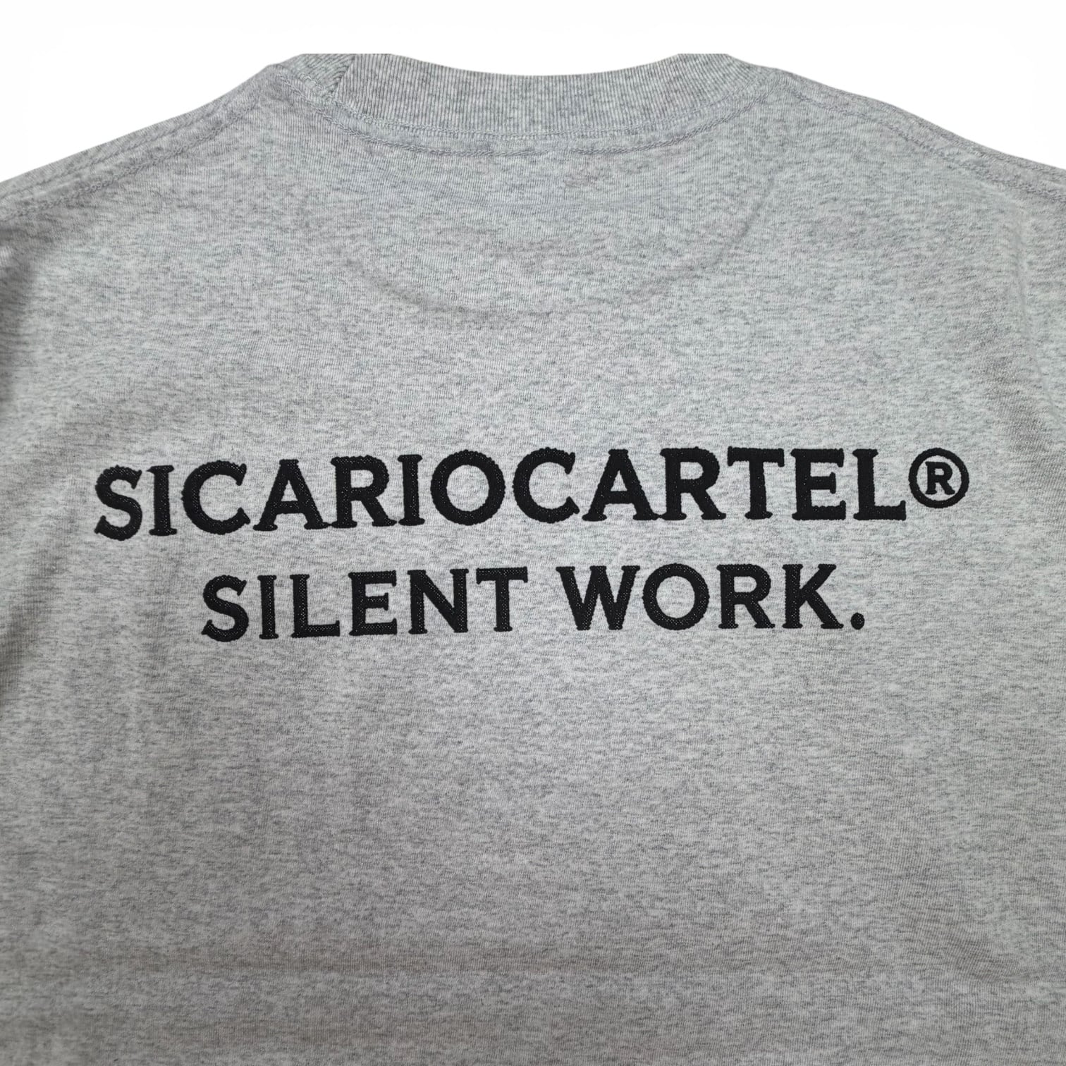 SILENT WORK L/S 7.1OZ ASH | SICARIO CARTEL