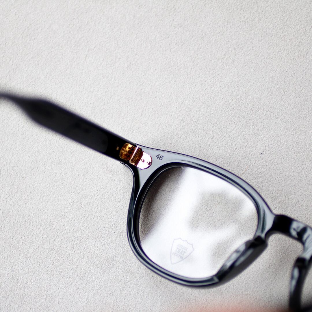 JULIUS TART OPTICAL】AR 46□22 Gold Edition - Black (MEDIUM