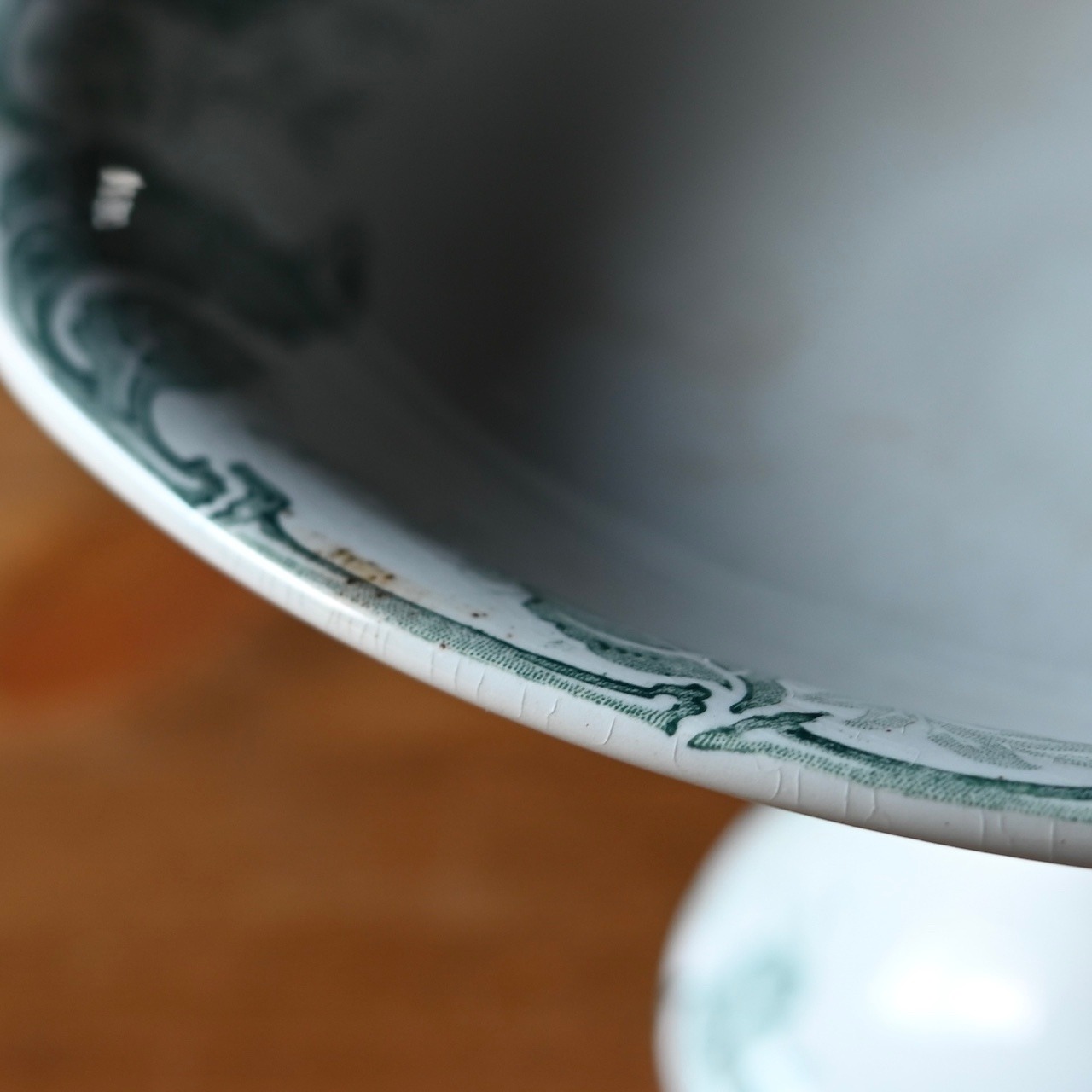 Saint Amand  Compote / サンタマン コンポート〈 フランス食器・ ケーキスタンド・皿・フランスアンティーク・アンティークプレート・ブロカント・ヴィンテージ 〉113611