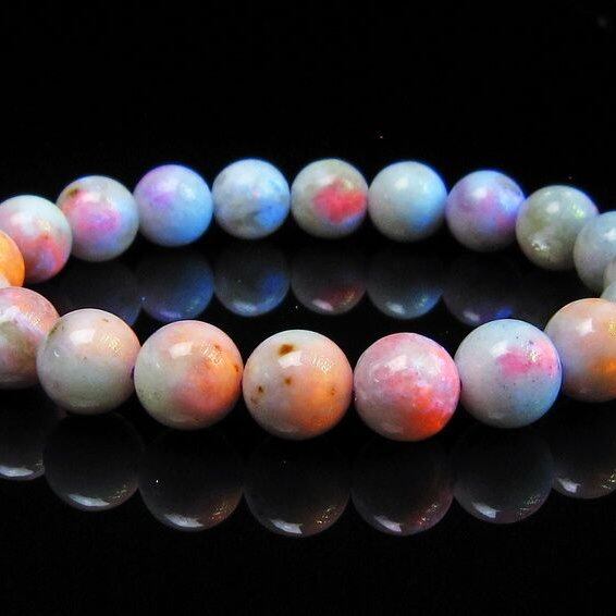 ハックマナイト ブレスレット 10mm 一点物 メール便可 111-49339