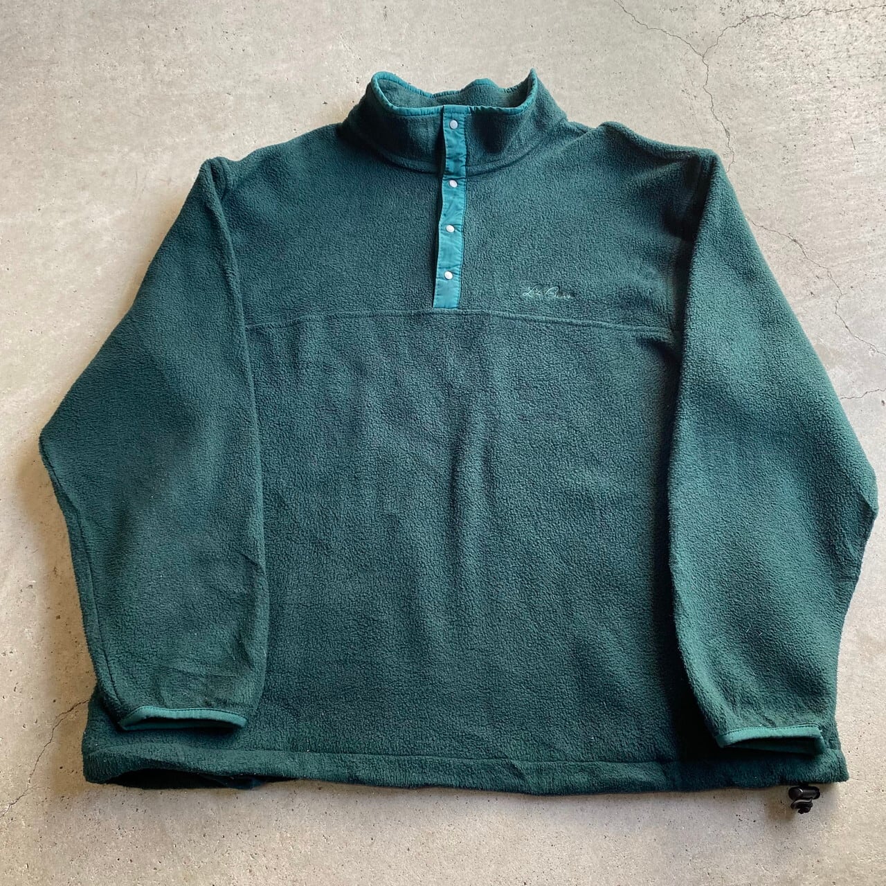 【レア】LLBEAN   ボアフリース　スナップT  80s  USA製