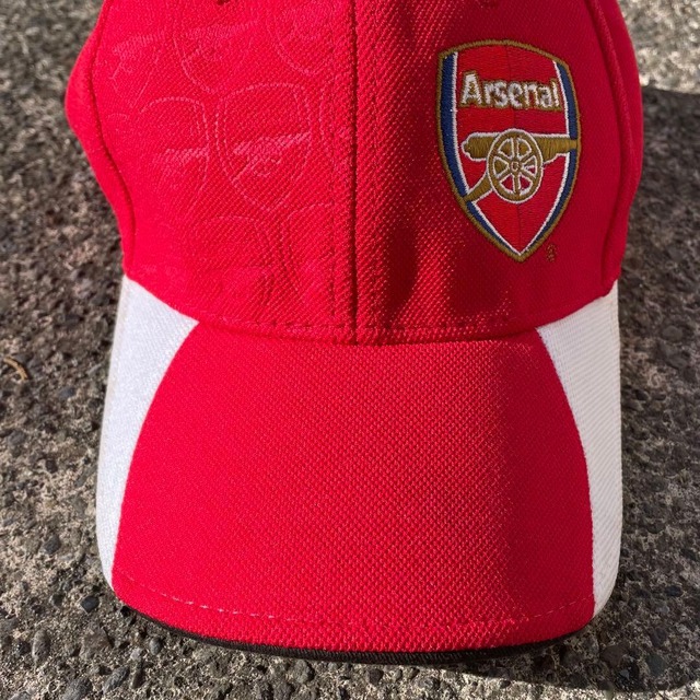 【Free】アーセナル F.C エンブレム刺繍 パネルキャップ マジック留め　2010's