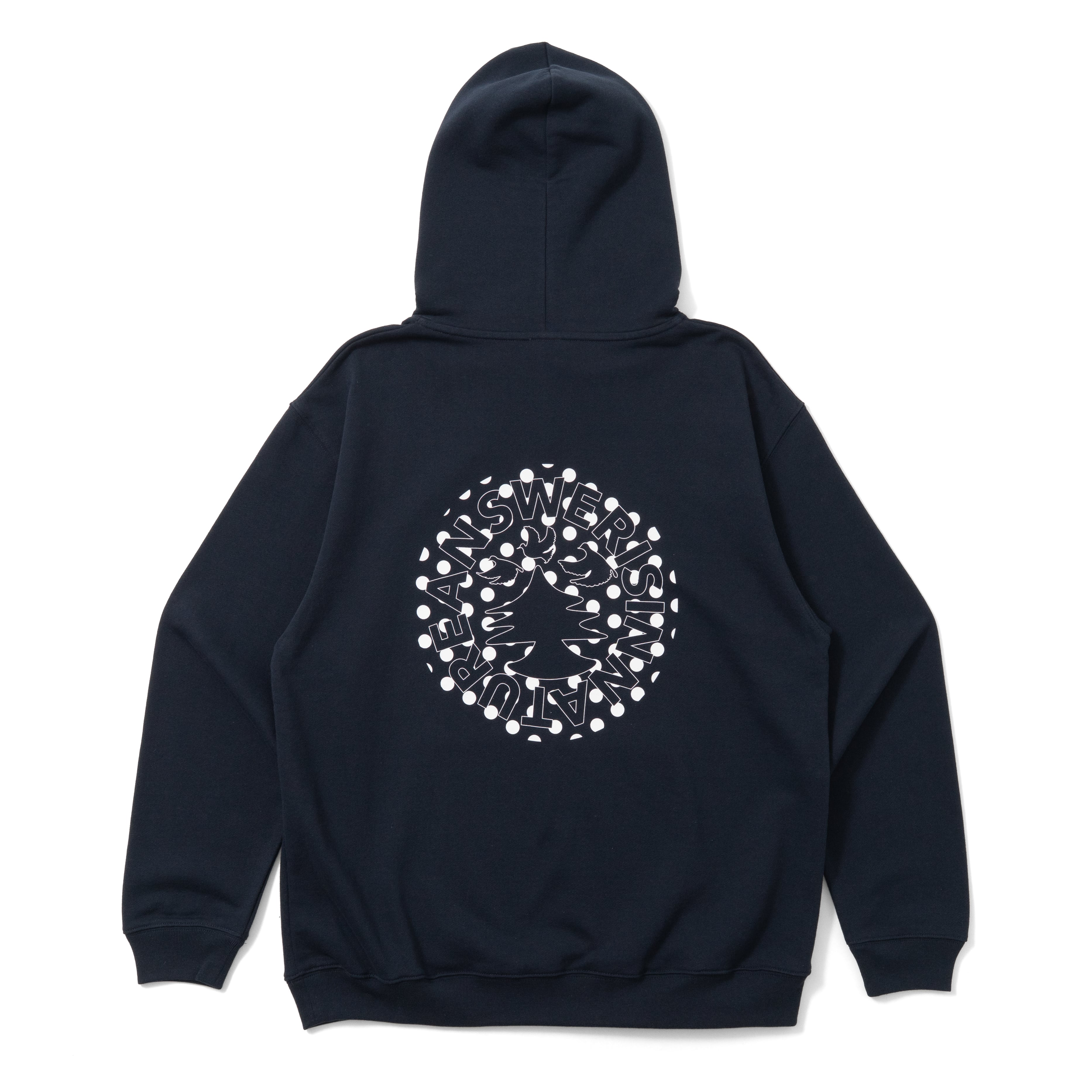 【ディスプレイ】DOT LOGO HOODIE NAVY