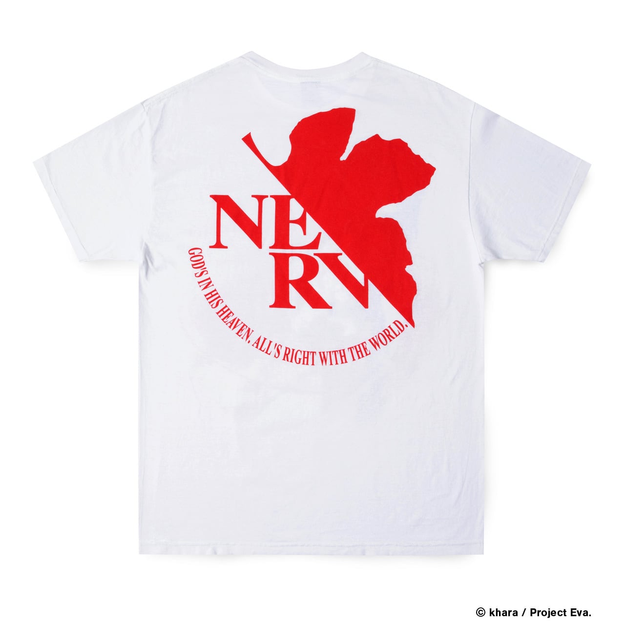 NEON GENESIS EVANGELION × GEEKS RULE SILKSCREEN PRINTING T SHIRT