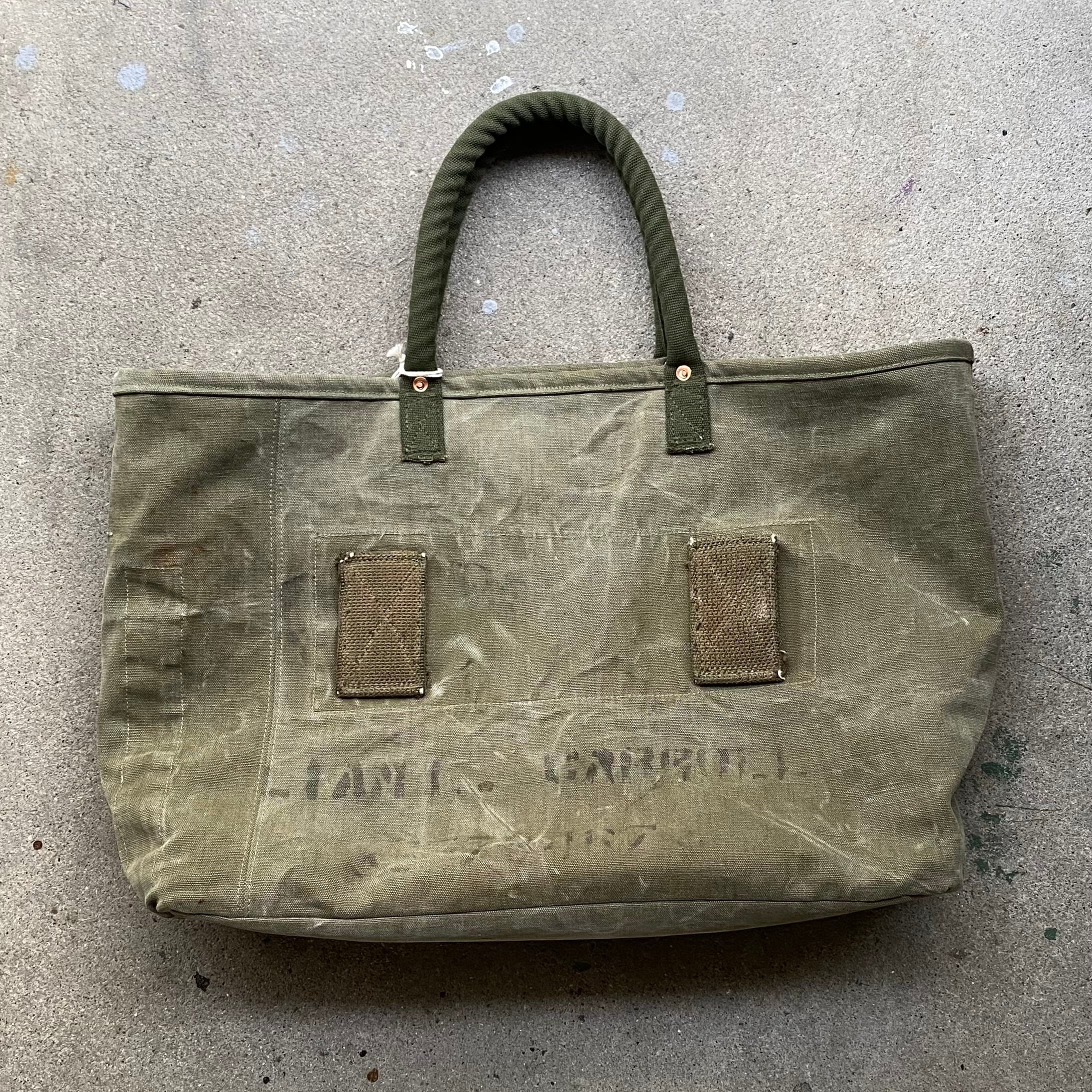 GDB8 US ARMY ダッフルバッグ リメイク トートバッグ 40s GDB8 US ARMY ダッフルバッグ リメイク トートバッグ 40s