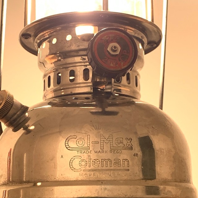 【未使用品】Coleman コールマン 200A ガソリンランタン 1963/10 チェリー マルーン