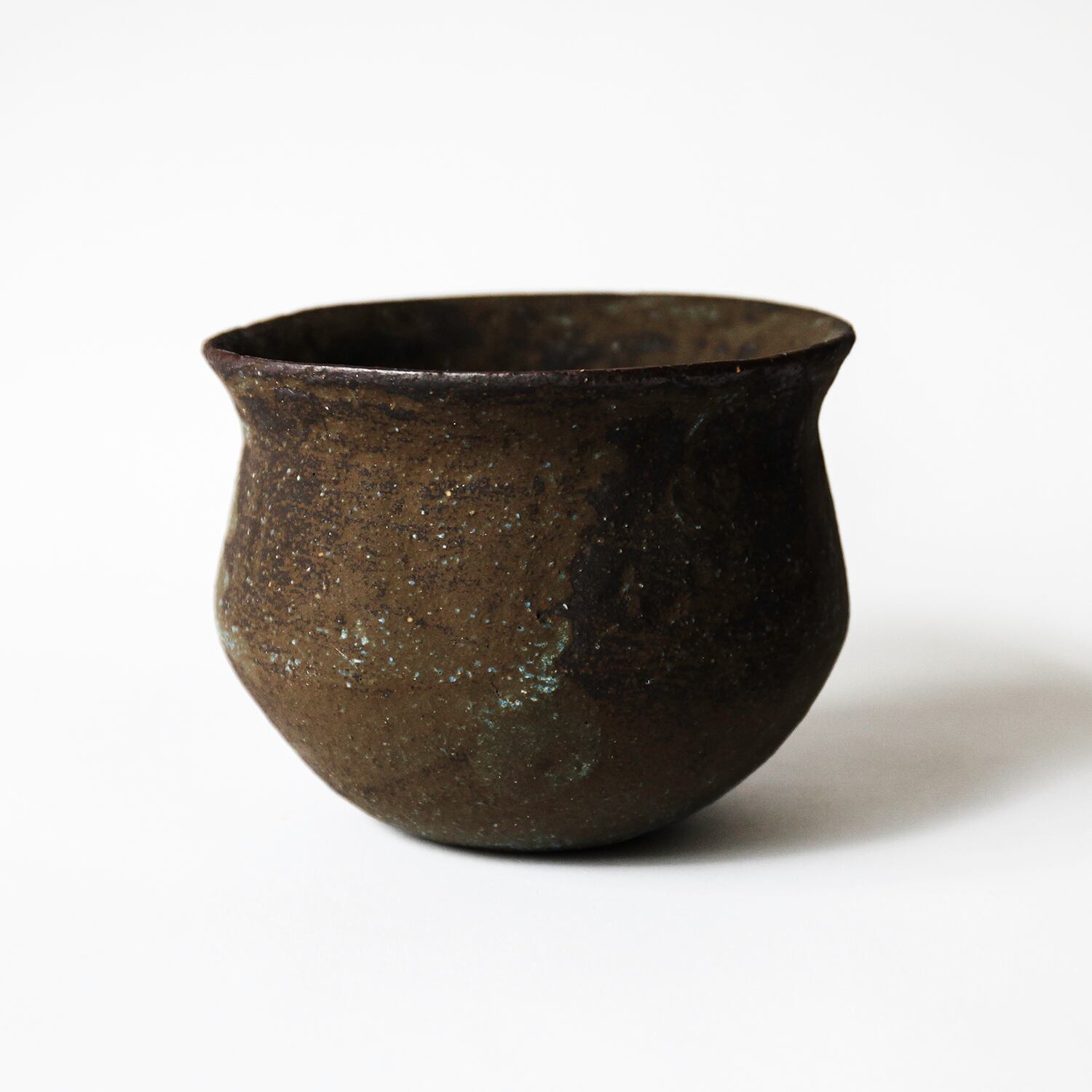 Urn Type Plants Pot “青錆 B” ※Medium (茨木伸恵)