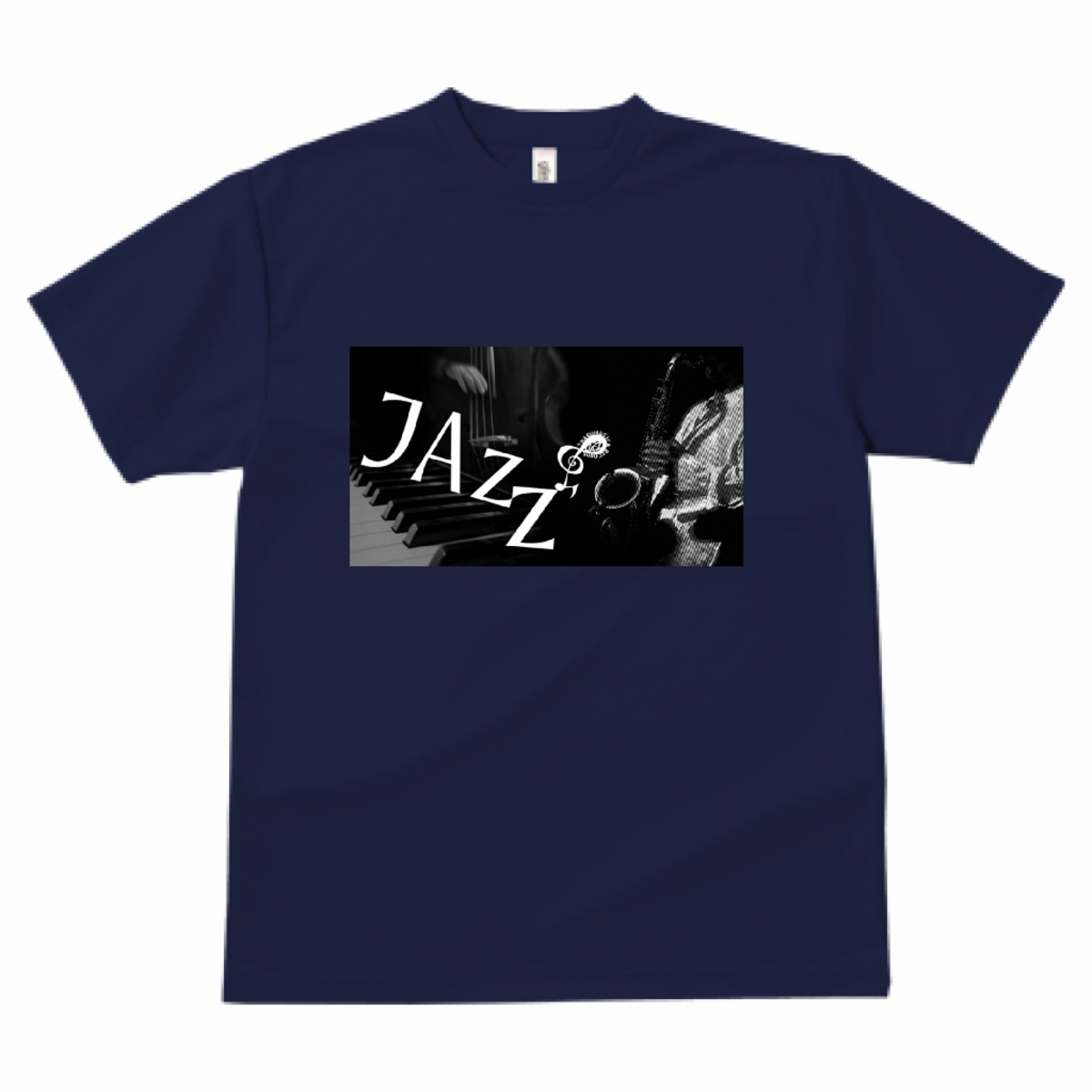 ジャズTシャツ・ブラック(ドライ仕様、送料込) | Harumusica Records