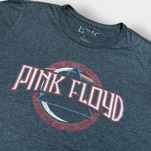 【PINK FLOYD】バンドTシャツ ピンクフロイド 狂気 The Dark Side of the Moon ロックンロールの殿堂 Rock And Roll Hall of Fame Museum ロゴ XL バンt music tee US古着