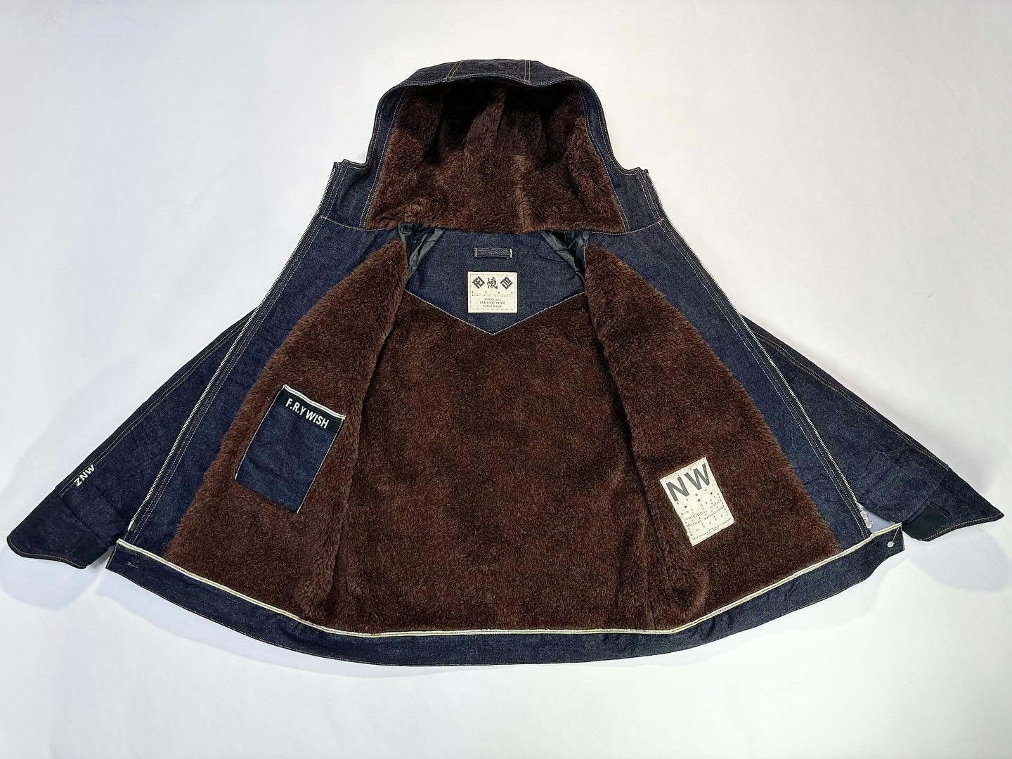 23AW FURY 憤デニムユーティリティファティーグジャケット