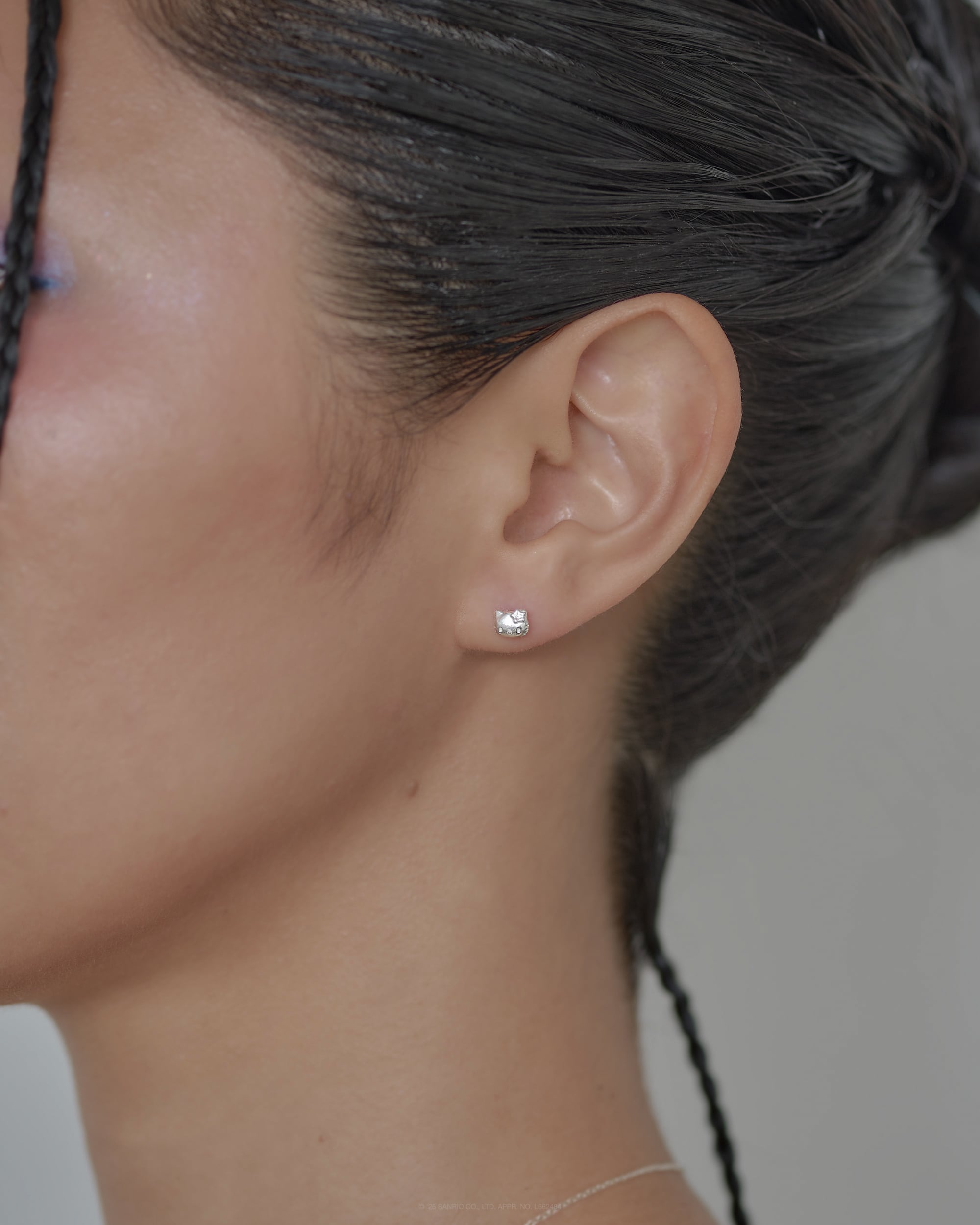 Kitty Star Earring SILVER925 #LJ25049P | LANIE